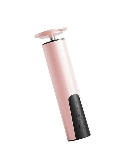Rechargeable Electric Foot File for Smooth Heels & Callus Removal – Cordless USB Powered Pedicure Tool with Interchangeable Roller Heads