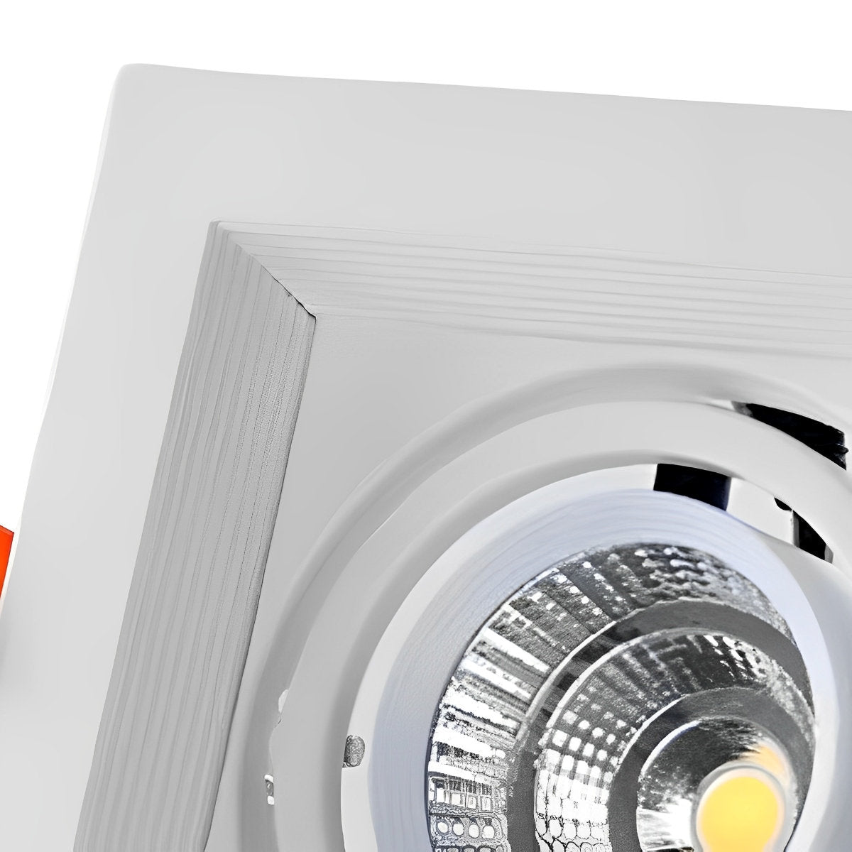 Lámpara de techo LED de montaje empotrado ajustable de doble cabezal, foco direccional de aluminio de 9 pulgadas con tres temperaturas de color para cocina y sala de estar
