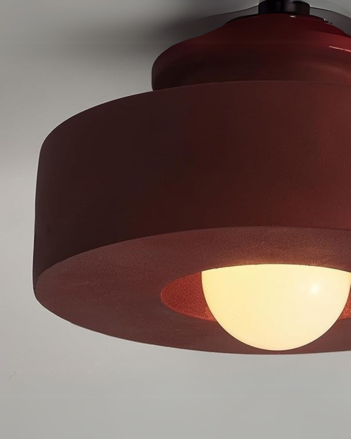 12-Inch Flush Mount LED Ceiling Light Fixture Resin Disc Contemporary Round Panel for Bedroom Hallway Living Room 3000K Warm Glow