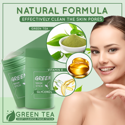 Barra de limpieza profunda para una piel radiante | Infusión de té verde natural