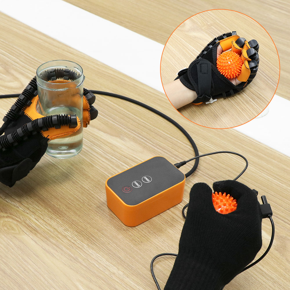 Powered Hand Therapy Gloves Rehab Recovery System for Stroke Arthritis Nerve Injury Support Mobility Training At-Home Physical Therapy Equip