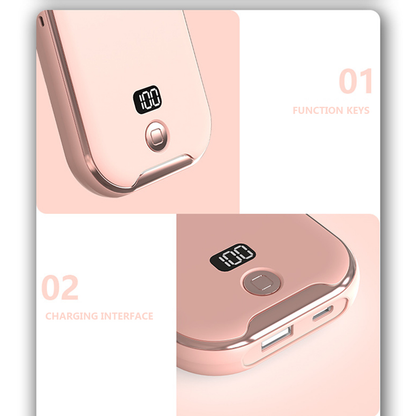 Portable Phone Holder with Cooling Fan & Rechargeable Battery for Summer Comfort