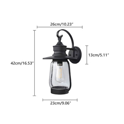 HERITAGELANT – Retro Wall Sconce for Timeless Exterior Glow