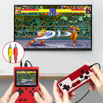 Handheld Gaming System with 400 Built-In Retro Games & TV Output for Kids & Adults