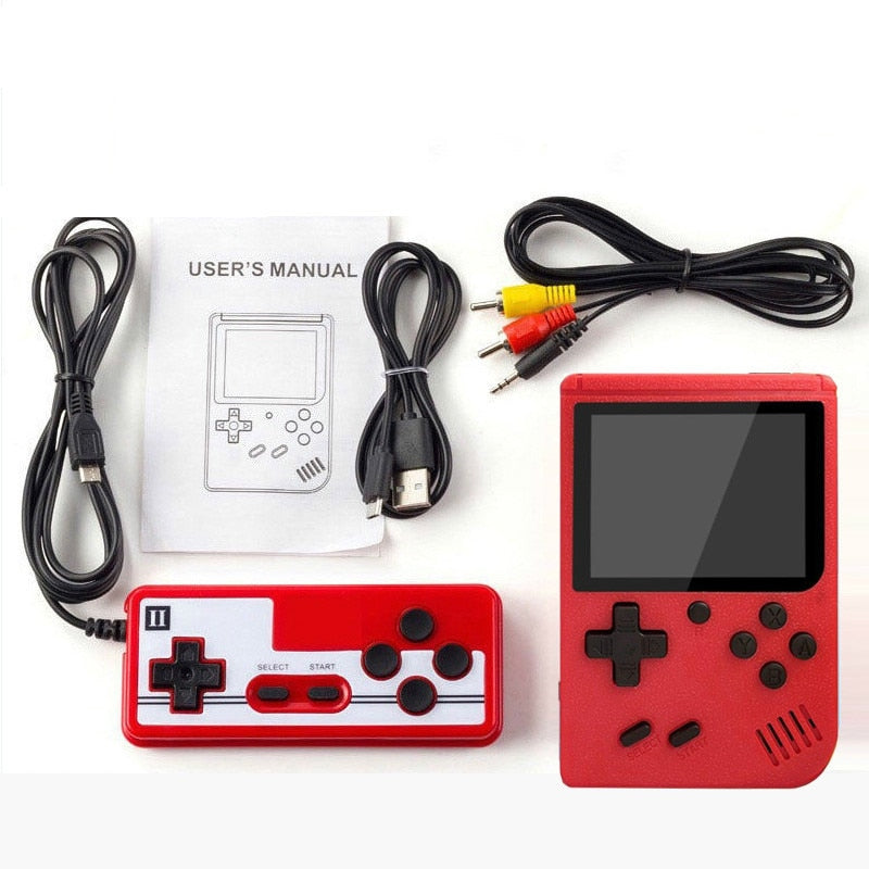 Handheld Gaming System with 400 Built-In Retro Games & TV Output for Kids & Adults