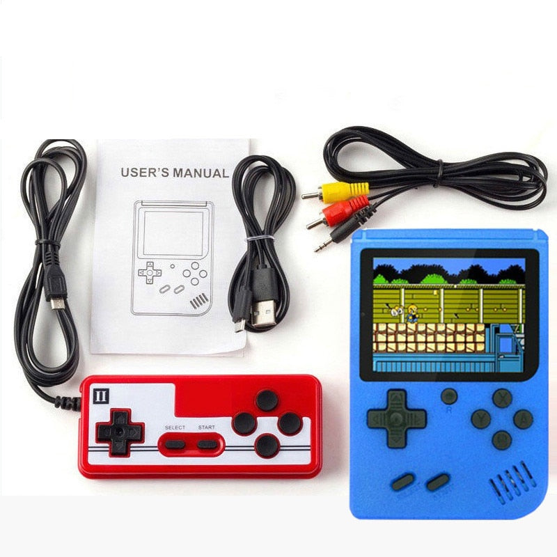 Handheld Gaming System with 400 Built-In Retro Games & TV Output for Kids & Adults