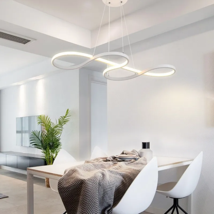 Adjustable Ring Ceiling Light with Remote Dimmable LED 37 in Gold for Dining Room Kitchen Island Modern Hanging Fixture 3-Color Temperature