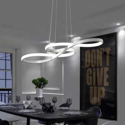 Adjustable Ring Ceiling Light with Remote Dimmable LED 37 in Gold for Dining Room Kitchen Island Modern Hanging Fixture 3-Color Temperature