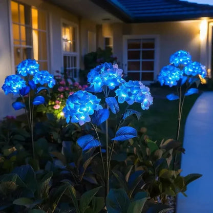 HYDRANGEALIVA – Glowing Hydrangea Decor for Elegant Outdoor Spaces