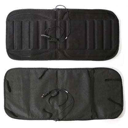 12V Car Seat Heating Pad Full Body Warmer for Winter Driving with Fast Heat-Up & Universal Fit for SUVs Trucks Vans