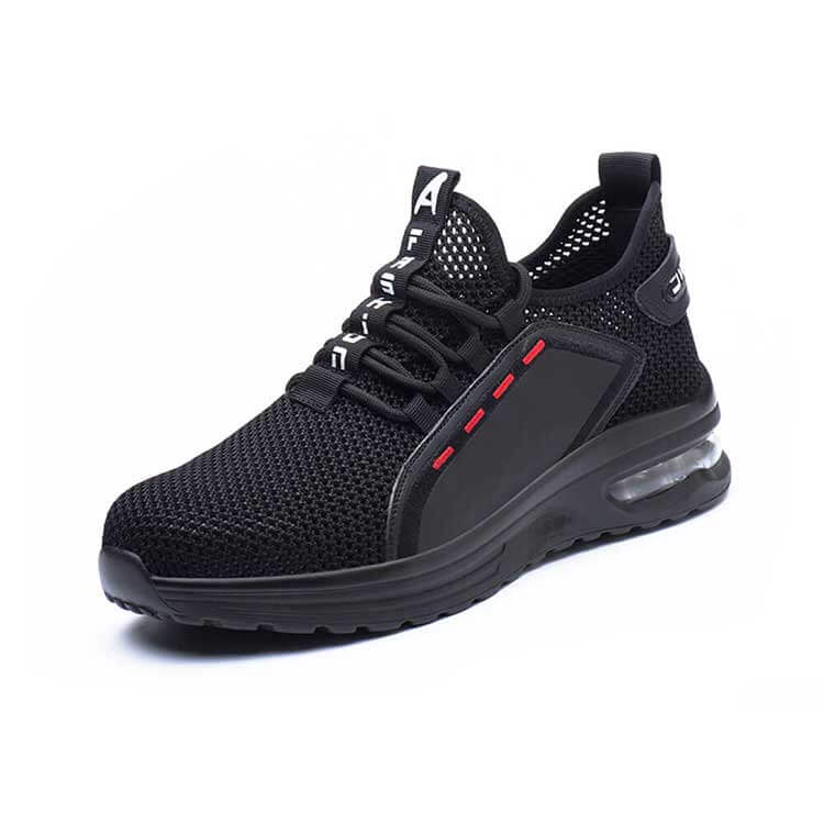 Steel Toe Safety Work Shoes for Men – Lightweight, Slip-Resistant, Breathable Mesh Construction
