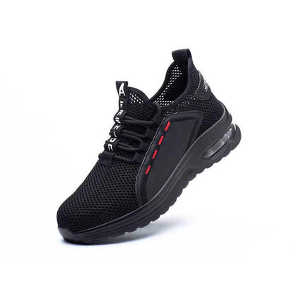 Steel Toe Safety Work Shoes for Men Lightweight Anti-Slip Industrial Protection Footwear Construction Warehouse