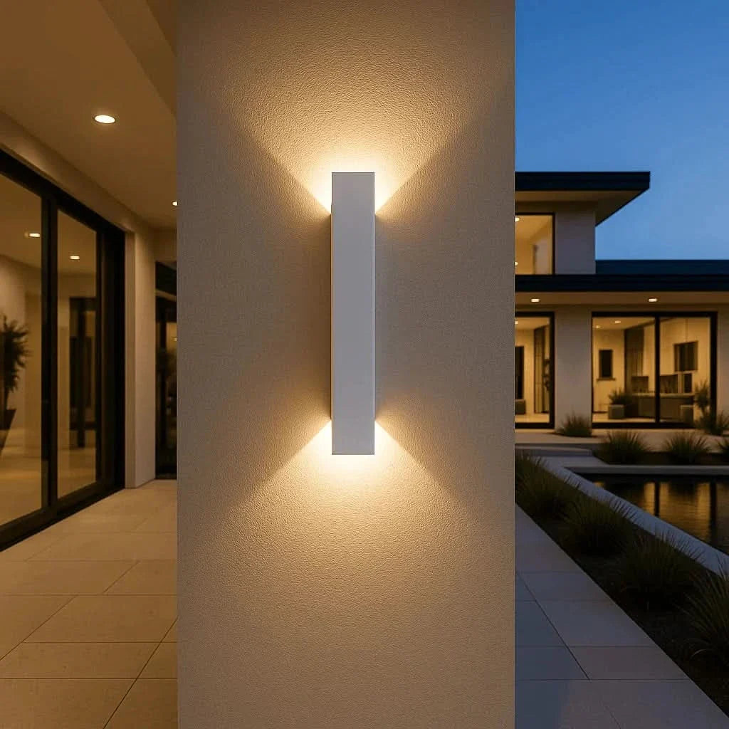 WALLCREST – Outdoor Up-Down Wall Light for Distinctive Exterior Lighting