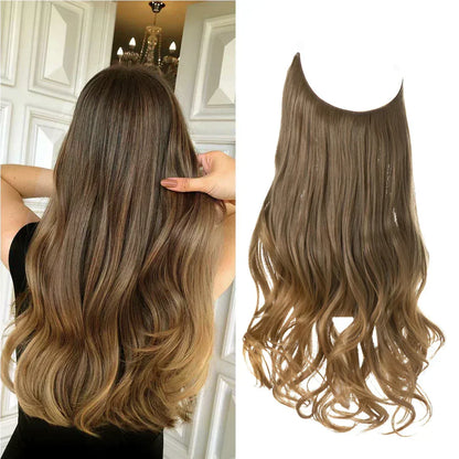 Remy Human Hair Extensions Clip-In Seamless Natural Volume Real Hair Strands Heat Safe Styling Full Ends No Tangle Women's Hair