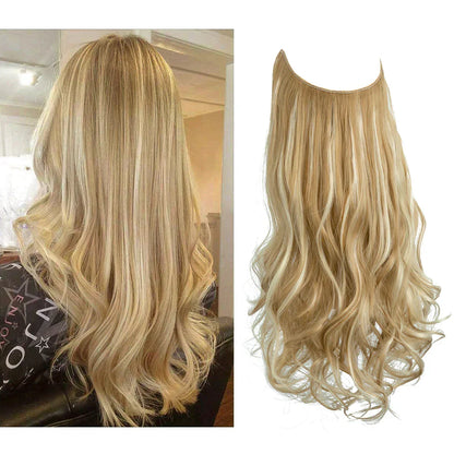 Remy Human Hair Extensions Clip-In Seamless Natural Volume Real Hair Strands Heat Safe Styling Full Ends No Tangle Women's Hair