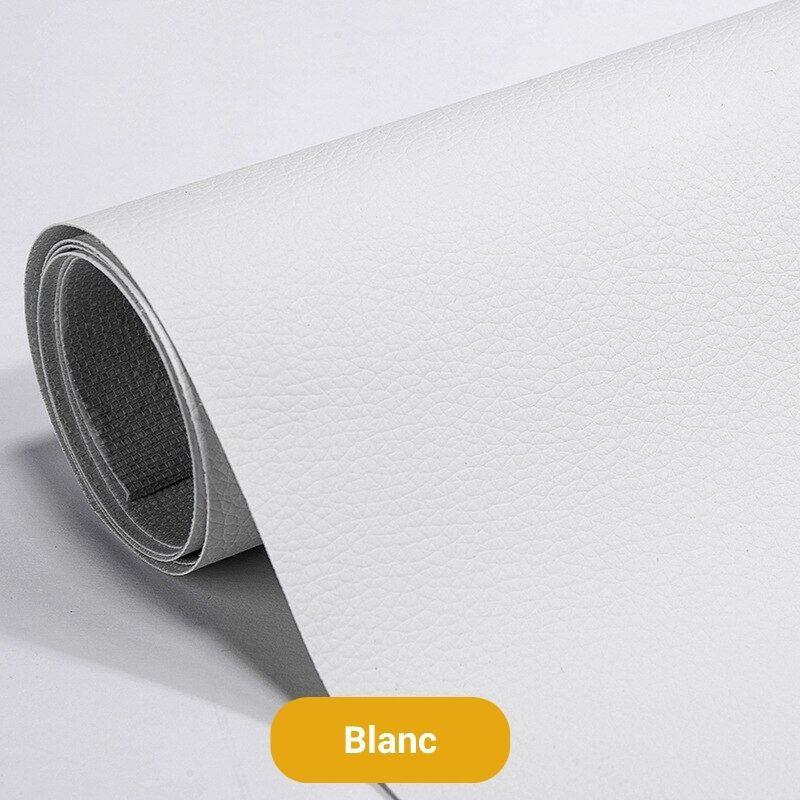 Self-Adhesive Leather Repair Patch for Furniture & Car Seats – 20x54 Inch Fix-It Sheet for Sofas Jackets Bags – Peel-and-Stick Upholstery