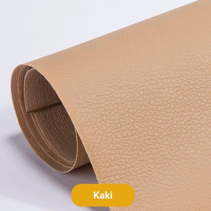 Self-Adhesive Leather Repair Patch for Furniture & Car Seats – 20x54 Inch Fix-It Sheet for Sofas Jackets Bags – Peel-and-Stick Upholstery