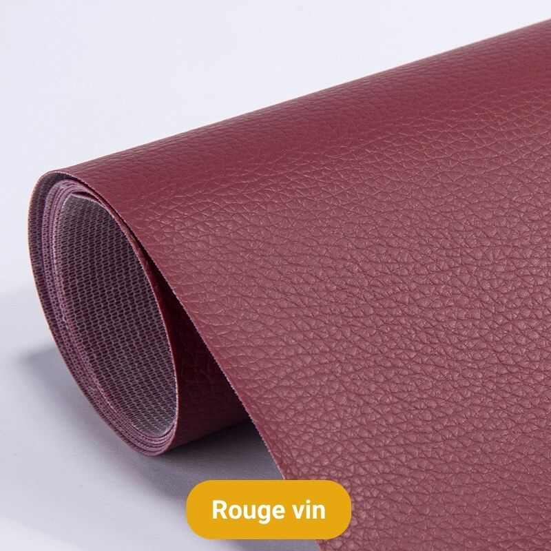Self-Adhesive Leather Repair Patch for Furniture & Car Seats – 20x54 Inch Fix-It Sheet for Sofas Jackets Bags – Peel-and-Stick Upholstery
