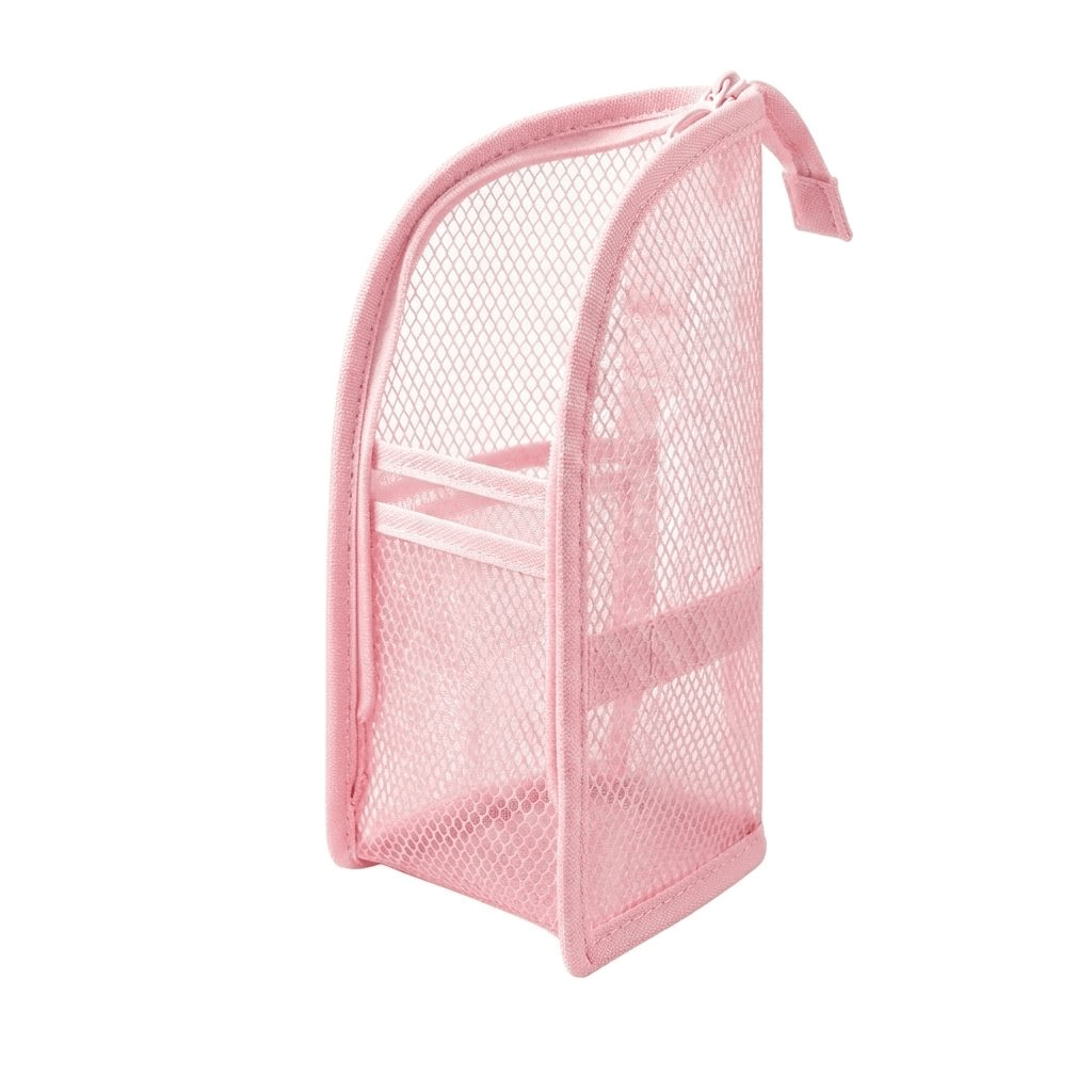 Self-Standing Travel Toiletry Bag with Clear Front Panel & Organized Compartments for Bathroom Makeup Cosmetics Daily Essentials Storage