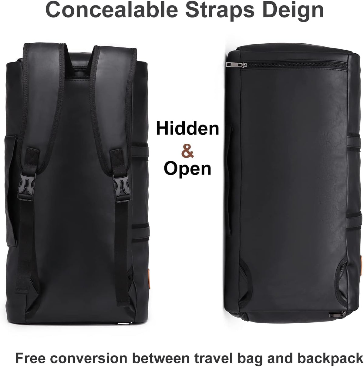 Hanging Suit Bag with Shoe Compartment – 2-in-1 Waterproof Travel Duffel for Business Trips and Weekends