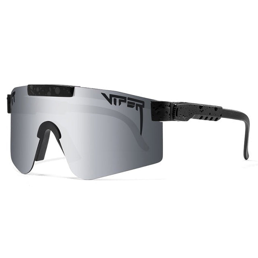 Wraparound Sport Sunglasses with UV400 Protection & Polarized Lenses for Men & Women