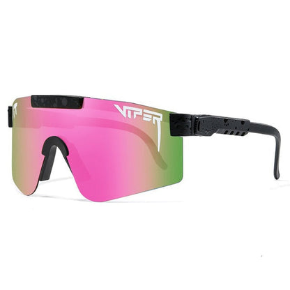 Wraparound Sport Sunglasses with UV400 Protection & Polarized Lenses for Men & Women