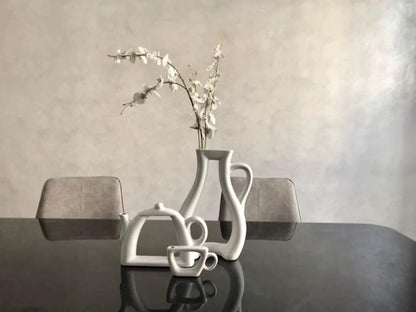 Delicate Tea Time Vases
