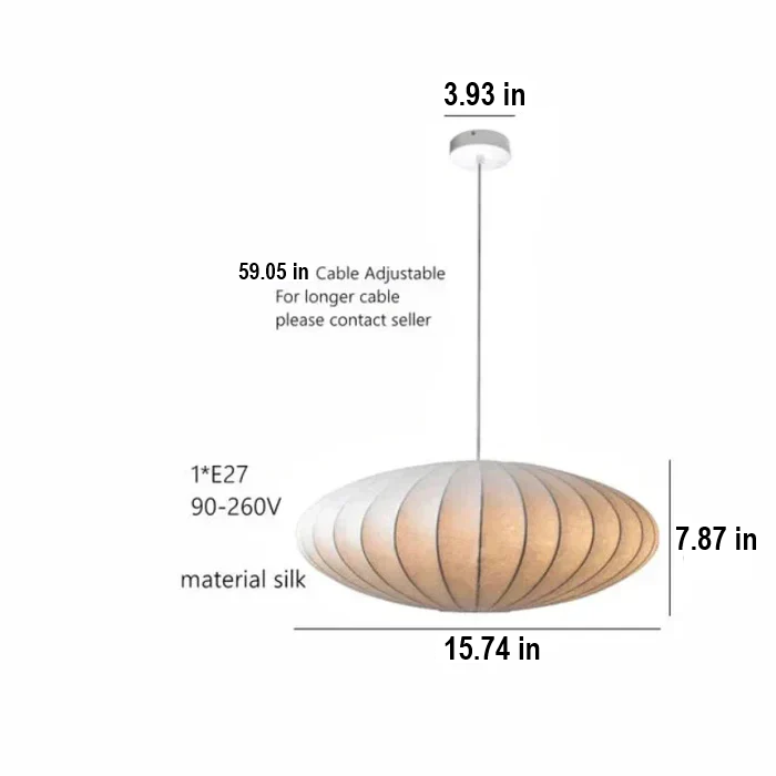 Chandelier with Fabric Shades and Crystal Accents for Dining Room, Bedroom, Living Room | Elegant Hanging Light Fixture with Multi-Tier Desi