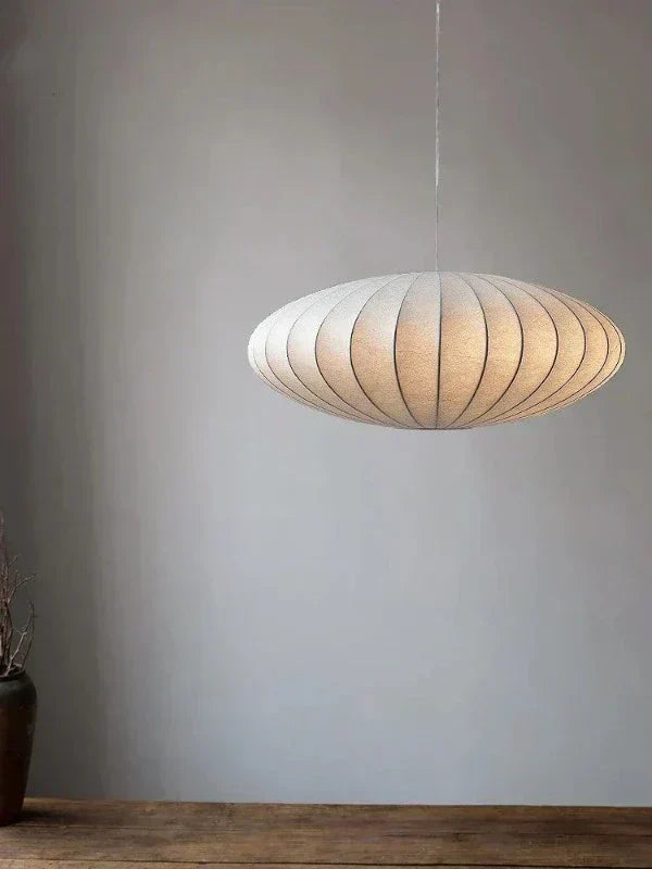 Crystal Chandelier with Fabric Shades and Crown Detail for Dining Room, Bedroom, Living Room, Entryway – Elegant Pendant Lighting with Decor