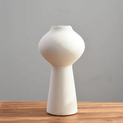 White Vase Elegance