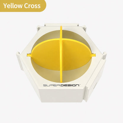 Ortekor Modular Cat Puzzle Feeder Toy for Indoor Treat Time - Hexagon Slow Feeder Enrichment Game to Keep Bored Cats Busy