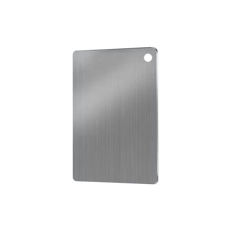 Dual-Surface Stainless Steel Cutting Board for Kitchen Food Prep & Meal Safety | Rust-Resistant Chopping Board for Meat, Vegetables, Bread