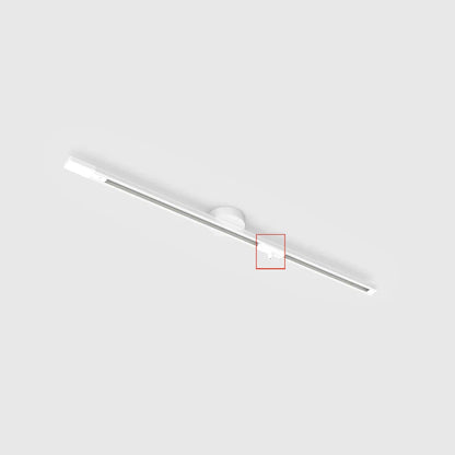 Track Light Adapter 3-Inch ABS Twist-Lock Connector for Adjustable Pendant Fixture Rail Systems Kitchen Dining Commercial Spaces Low-Profile