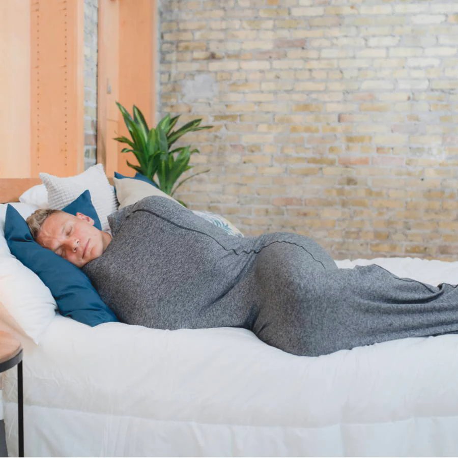 Compression Therapy Cocoon Blanket for Adults – Wearable Sleep Wrap with Gentle Pressure for Stress Relief & Better Rest