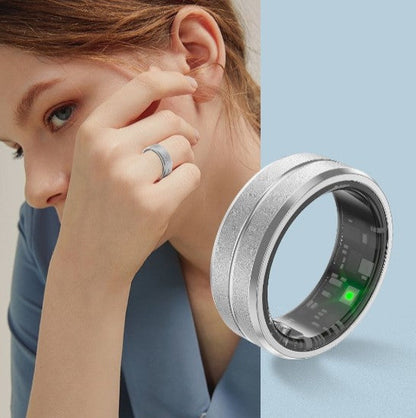 Anillo inteligente para hombres y mujeres, anillo de fitness con monitorización de frecuencia cardíaca y oxígeno en sangre, anillo resistente al agua para seguimiento del sueño