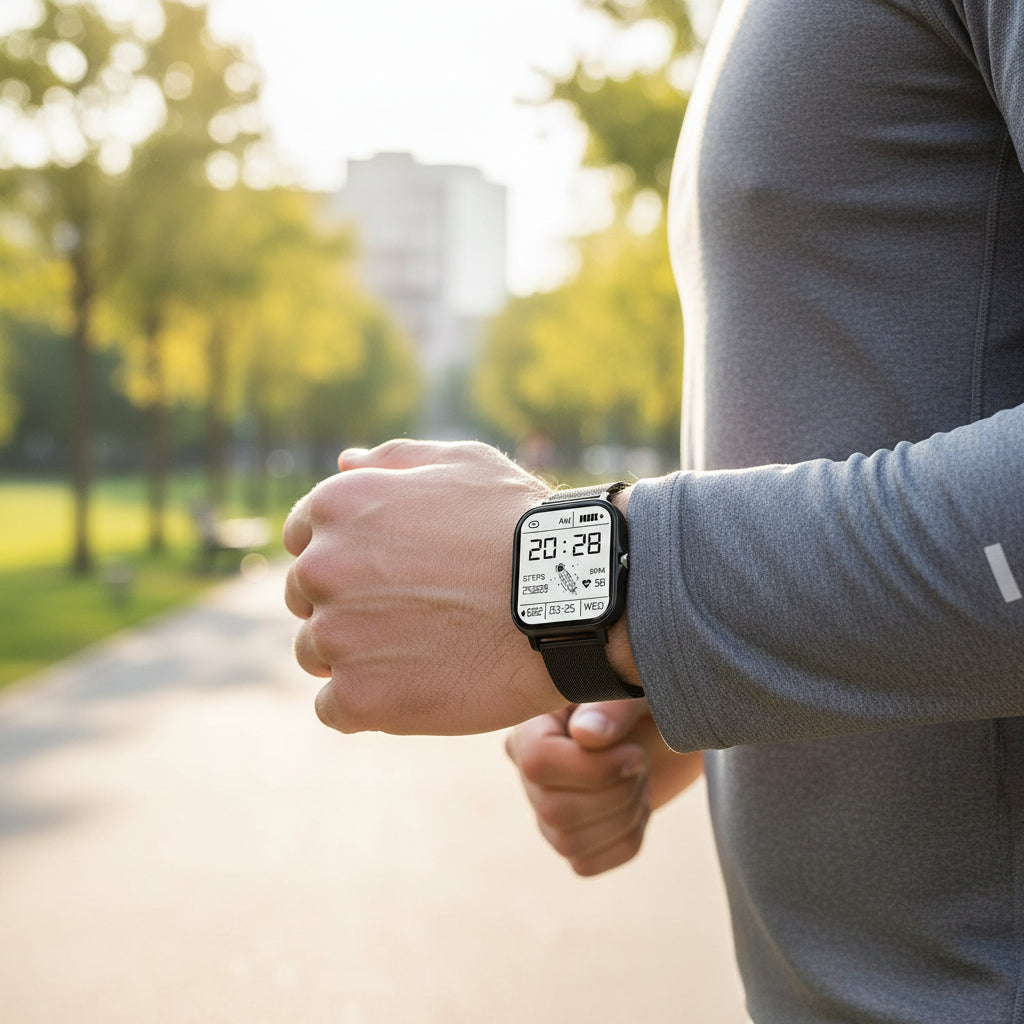 Reloj inteligente de fitness | Pantalla táctil HD de 1.83" con monitoreo de salud | Llamadas por Bluetooth para un estilo de vida activo