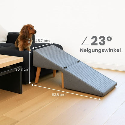 Rampa y taburete PetStep para camas y sofás | Acceso fácil para mascotas