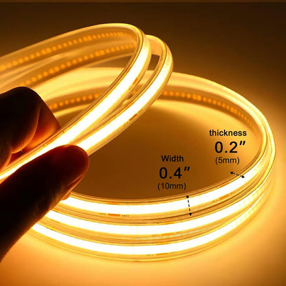 Solar-Powered Flexible Pathway Light Strip 16.4 ft Warm Glow Waterproof Deck Stair Accent Lighting for Patios Driveways Garden Borders Pergo