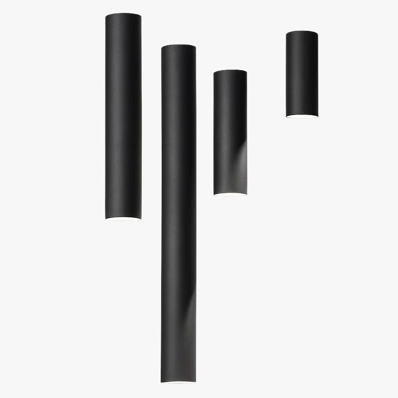 Adjustable Track Light Fixture 2.2 in Aluminum Spotlight for Kitchen Living Room Home Office Black White 4-16 in Drop