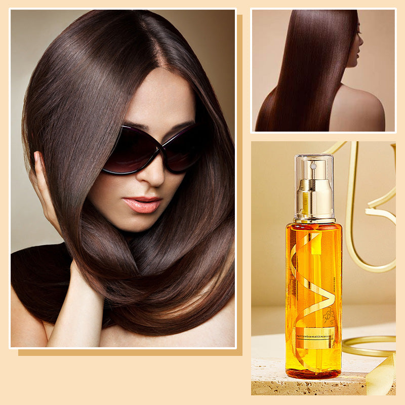Moisturizing Hair Oil for Shine, Softness & Frizz Control – Lightweight Formula with Argan & Jojoba for All Hair Types