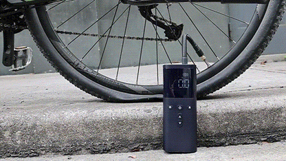 Portable Wireless Car Tire Inflator Air Compressor with Fast Inflation | USB Rechargeable for Emergency Use