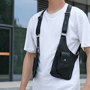 Urban Explorer | Bandolera antirrobo para hombre con diseño resistente al agua | Múltiples compartimentos para viajes organizados