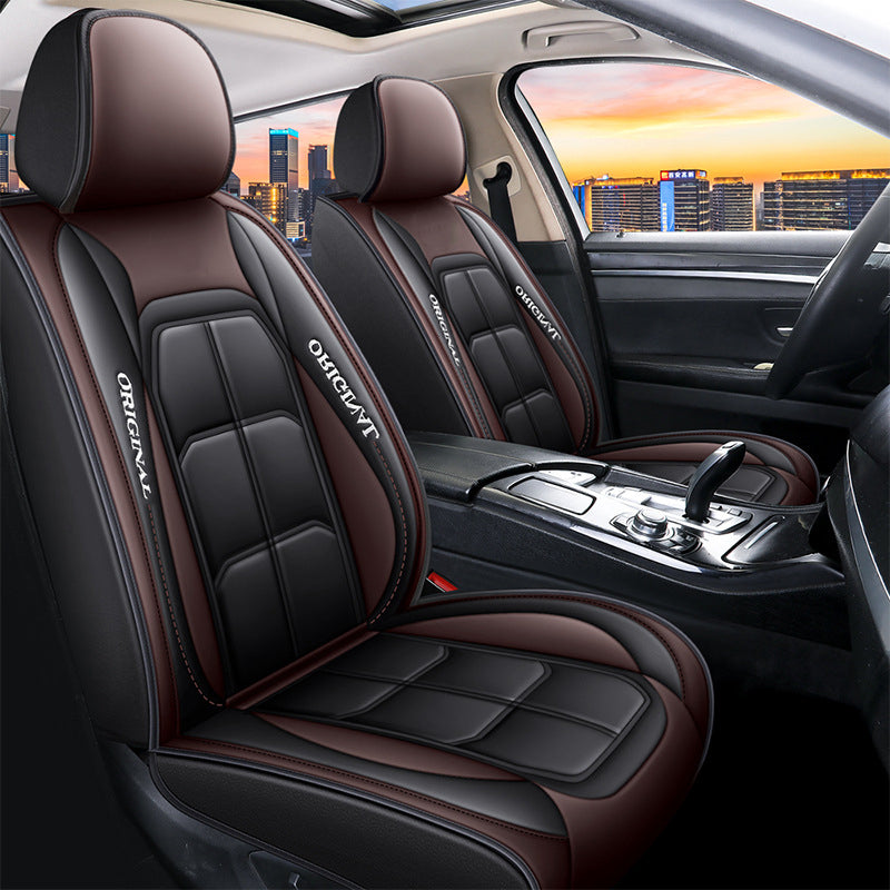Front Seat Covers for Cars 2-Pack PU Leather – Universal Fit Sedan SUV Truck Protection Wipe-Clean Durable Interior Upgrade