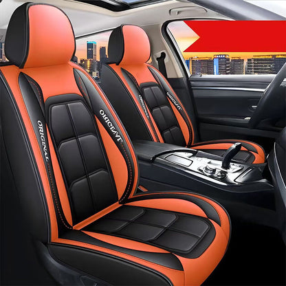 Front Seat Covers for Cars 2-Pack PU Leather – Universal Fit Sedan SUV Truck Protection Wipe-Clean Durable Interior Upgrade