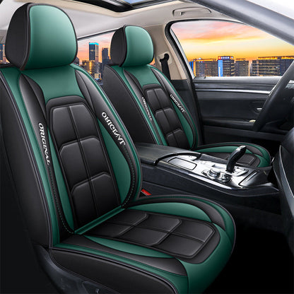 Front Seat Covers – Premium Faux Leather Protection for Cars & SUVs, Fast Install, Stain & Wear Defense