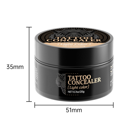 Two-Tone Water-Resistant Concealer Cream for Scars, Blemishes & Skin Discoloration – Custom Match Coverage