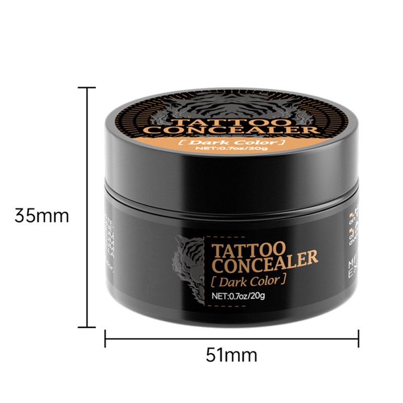 Two-Tone Water-Resistant Concealer Cream for Scars, Blemishes & Skin Discoloration – Custom Match Coverage