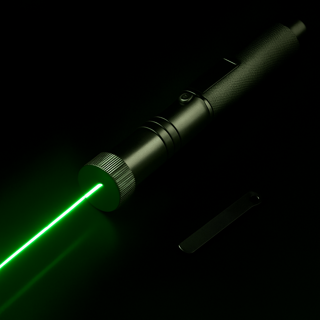Rechargeable Long-Range Laser Pointer with Adjustable Focus for Presentations and Stargazing