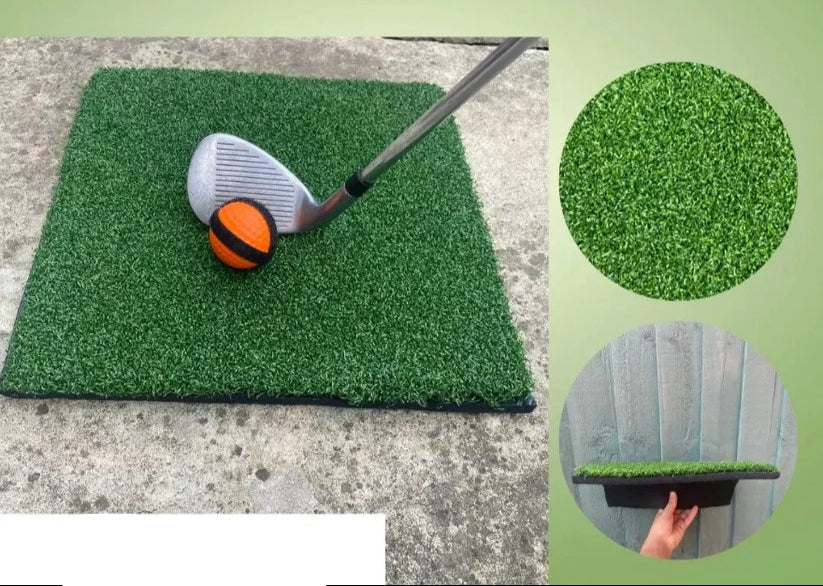 Juego portátil de práctica de golf con pelotas adhesivas para jardín y competición familiar en interiores y exteriores