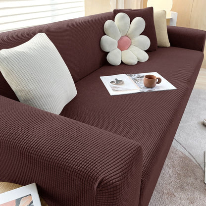 Stretch Sofa Slipcover with Non-Slip Grip – Furniture Protector for Living Room Couch | Fits 1-4 Seater Sofas | Pet & Stain Resistant